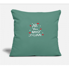 Love Heart Happy Relationship Single Happiness Lov Cypress Green Pillow